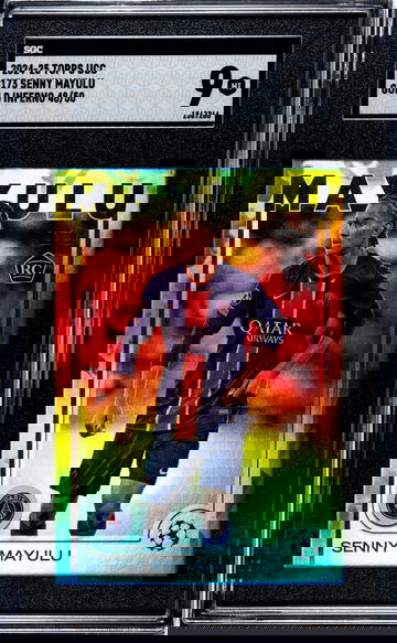 2024-25 Topps UCC Gold Inferno Senny Mayulu #173 RC /50 SGC 9