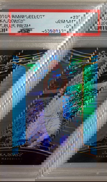 2018 Select Light Blue Luka Doncic #25 Rc /299 PSA 10 (Super low Pop)