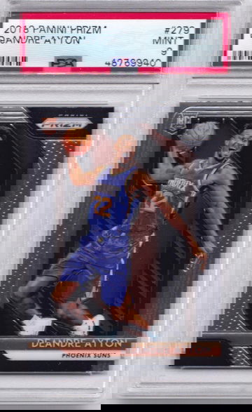 DeAndre Ayton 2018 Prizm PSA 9