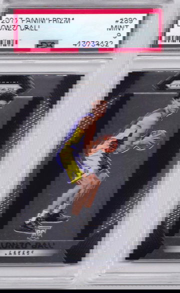 Lonzo Ball 2017 Prizm PSA 9