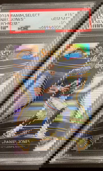 2019 Panini Select Daniel Jones Silver Prizm PSA 10