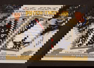 2020 Upper Deck Wolansky Jake Christiansen Dual RC Tacular /5 patch