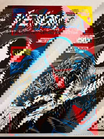 Venom: Lethal Protector #1 (1993) | Marvel | 1st Print | Signed/Remarked NM