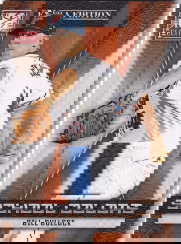 2009 Panini Elite Extra Edition Bill Bullock #16 Relic 23/25