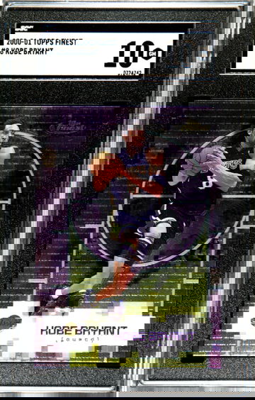 2000-01 Topps Finest Kobe Bryant SGC 10