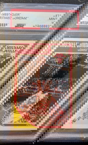 1989 Fleer Michael Jordan PSA 9
