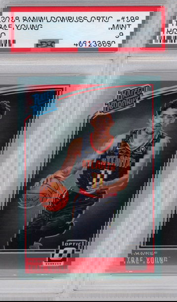 2018-19 Panini Optic Holo Trae Young PSA 9