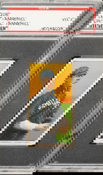 1909-11 T206 Piedmont 350 Lee Tannehill Chicago White Sox PSA 3 VG