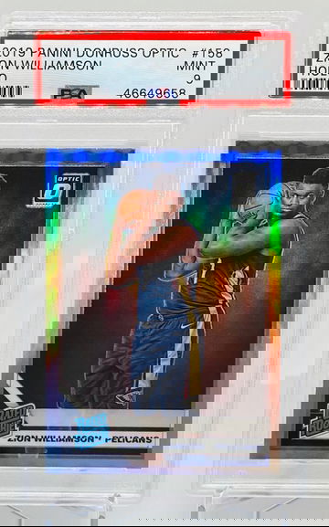 Zion Williamson Optic Silver Holo RC PSA 9 46649658