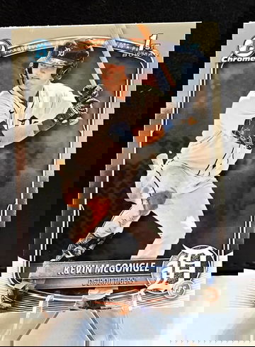 Kevin McGonigle  2025 Bowman Chrome  1st Prospect #BCP-49  Detroit Tigers