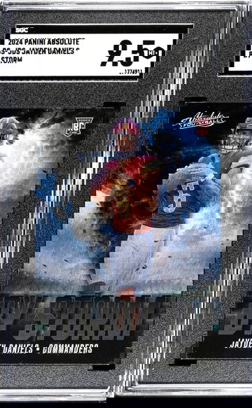 2024 Panini Absolute #BS-JDS Jayden Daniels By Storm SGC 9.5