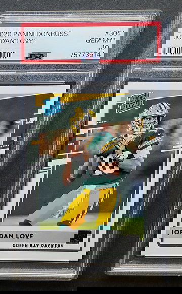 2020 Jordan Love #304 PSA 10 Panini Donruss 