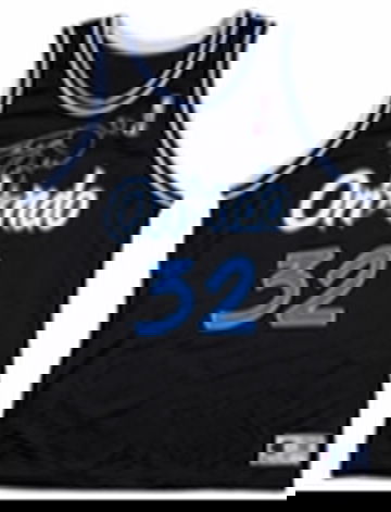Shaquille O'Neal Signed Orlando Magic Road Jersey