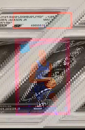 2018 Jaren Jackson Jr. Donruss Optic #188 PSA 9