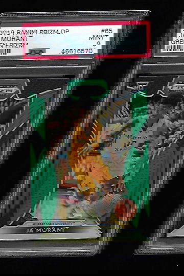 2019 PRIZM DRAFT JA MORANT GREEN PRIZM
