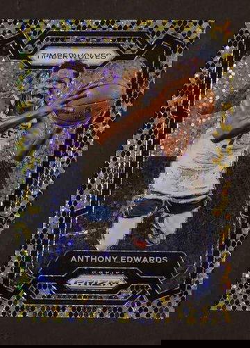 2022 Panini Prizm 108 Anthony Edwards Timberwolves