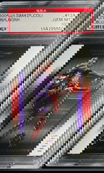 2005 Upper Deck Ultimate Collection Chris Bosh Blue PSA 10