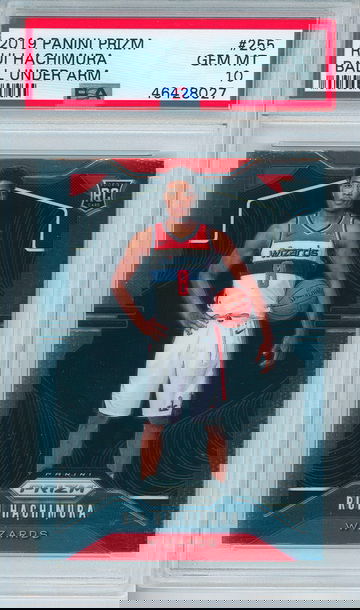 Rui Hachimura 2019 Prizm Variation - Ball Under Arm - PSA 10