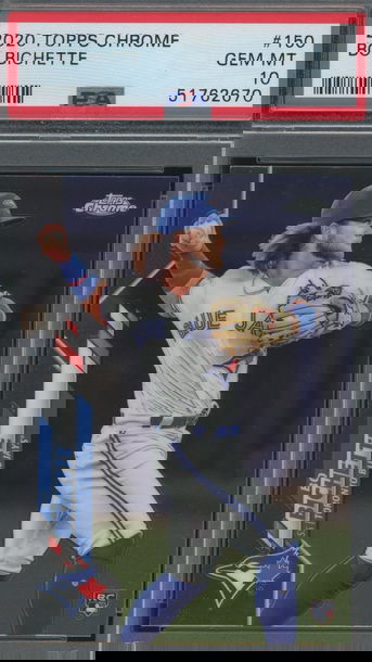 PSA 10 GEM MINT 2020 Topps Chrome BO BICHETTE RC Blue Jays #150 Rookie Card