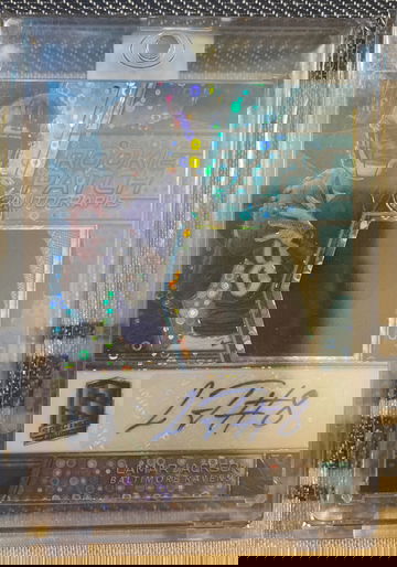 Lamar Jackson 2018 spectra rpa /75 ravens player worn patch 