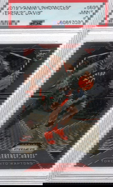 2019 Prizm Chronicles Terence Davis PSA 9