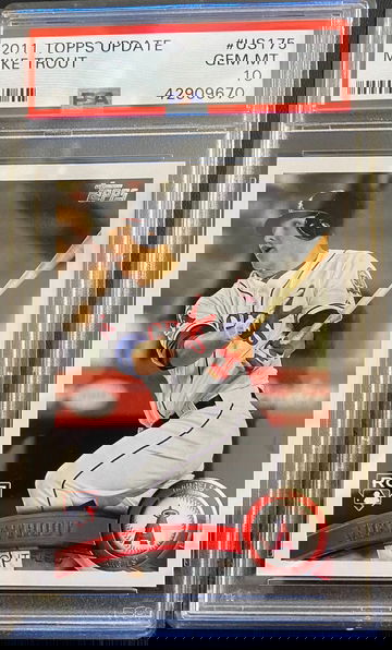 Mike Trout 2011 Topps Update