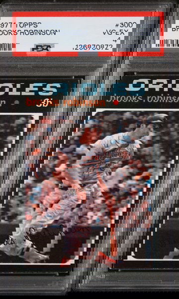 1971 Topps Brooks Robinson #300 PSA 4