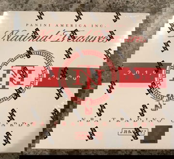 2019-20 National Treasure Hobby Box
