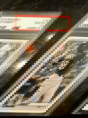 2020 Bowman Luis Robert PSA 10