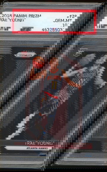 2018 Panini Prizm Trae Young PSA 10