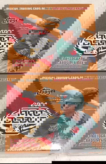 2X 2021 TOPPS PRO DEBUT BASEBALL HOBBY JUMBO BOX - SUPPORT A LOCAL CARD SHOP!