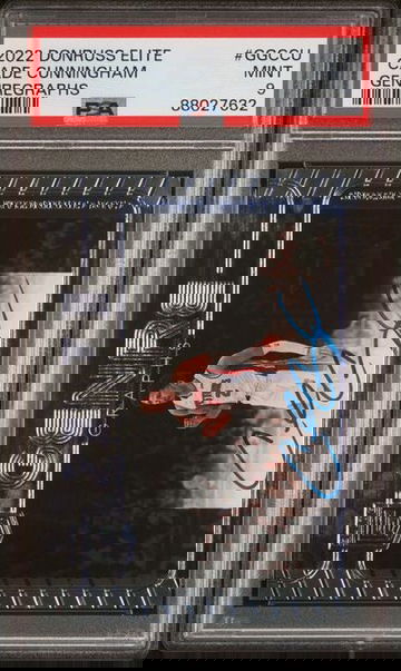 2022 Donruss Elite Cade Cunningham Genregraphs #GGCCU PSA 9 [BK-2A.21]