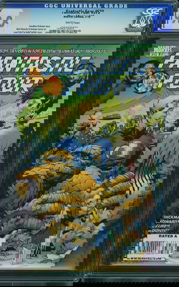 FANTASTIC FOUR #573, CGC 9.8 NM/MT