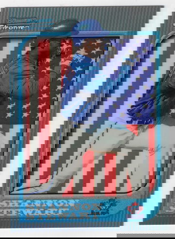 1997 BOWMAN'S CHROME REFRACTOR SHANNON STEWART # 220