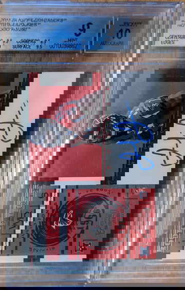 2011 Playoff Contenders Rookie Ticket Auto Autograph No Logo Variation /250 BGS 9