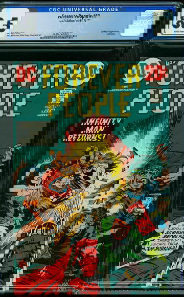 FOREVER PEOPLE #11, CGC 8.5 VF+