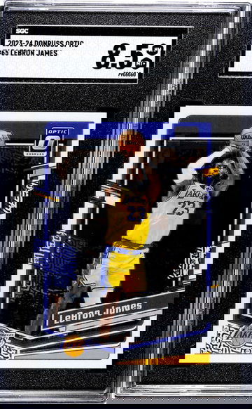 2023-24 Panini Donruss Optic LeBron James #65 SGC 8.5