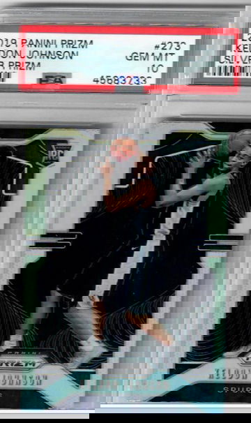 2019 Panini Prizm 273 Keldon Johnson Silver Prizm