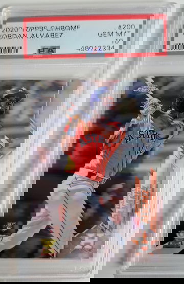 2020 Topps Chrome Yordan Alvarez RC Rookie #200 PSA 10 Gem Mint