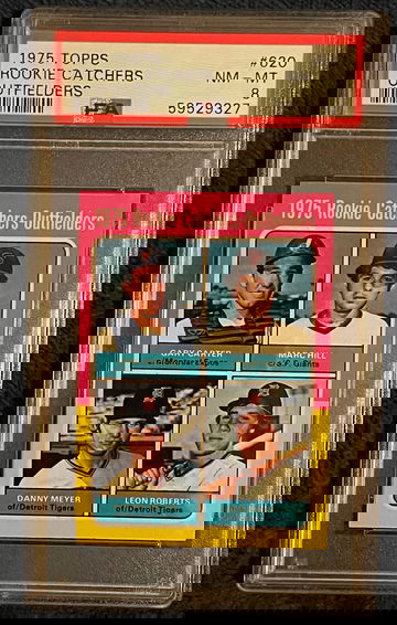 1975 Topps Mini Gary Carter PSA 8 (Mislabeled as Full Size)