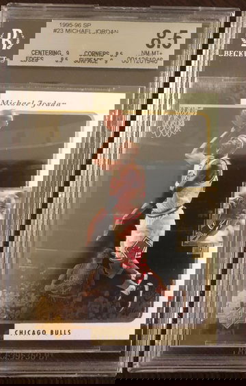 1995 SP Michael Jordan #23 BGS 8.5 NM-MT+