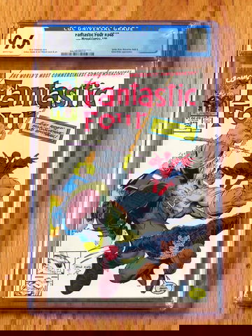 FANTASTIC FOUR #348 CGC 9.6 NM+ WP 1991 Spider-Man Wolverine Hulk Ghost Rider