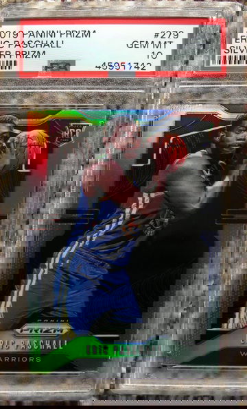 Eric Paschall 2019 Prizm #279 Silver Prizm PSA 10