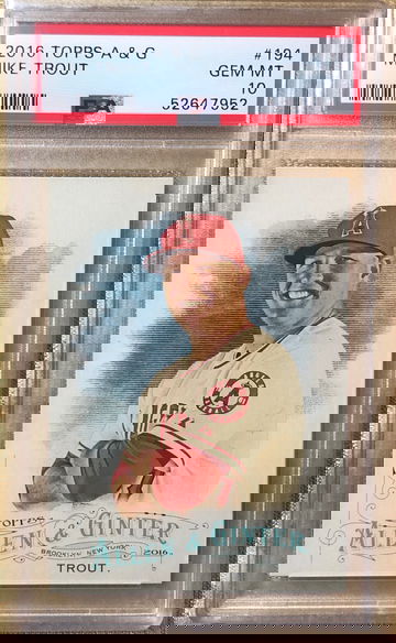 2016 Allen & Ginter Mike Trout PSA 10 Gem Mint 