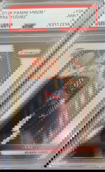 2018 Panini Prizm Trae Young Rookie #78 PSA 9 Mint