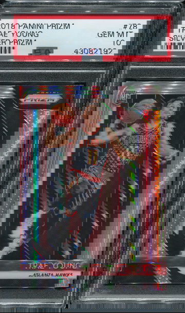 Trae Young Prizm Silver PSA 10
