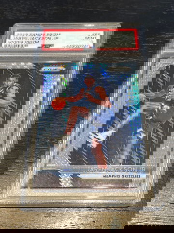 2018 Panini Prizm Jaren Jackson JR Hyper Prizm PSA 9