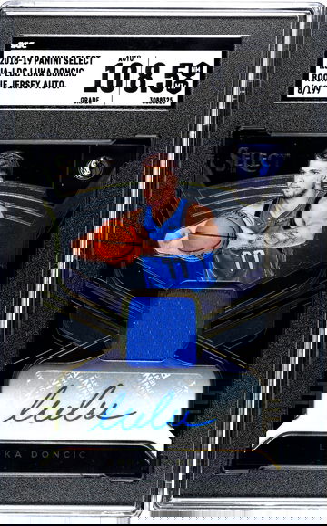 2018-19 PANINI SELECT LUKA DONCIC RPA SGC 8.5 Auto