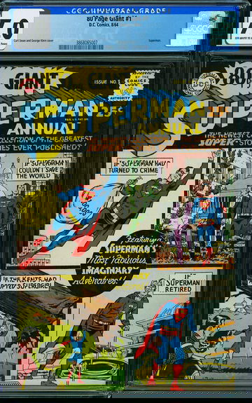 EIGHTY PAGE GIANT #1, CGC 7.0 FVF