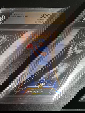 2018 select XRC Daniel Jones BGS 9.5 RC 